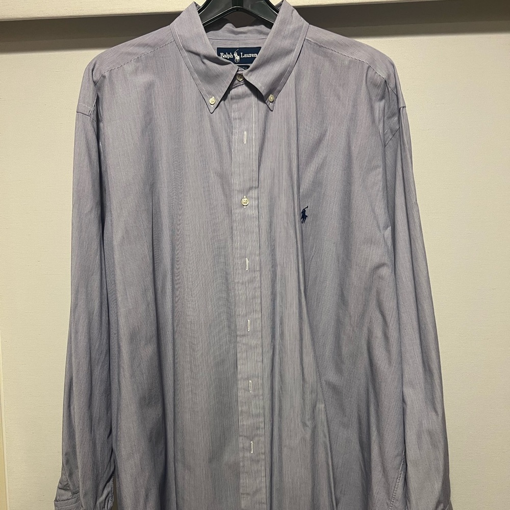Polo button down shirt.  100% Yarmouth cotton.  Size 18 34/35.